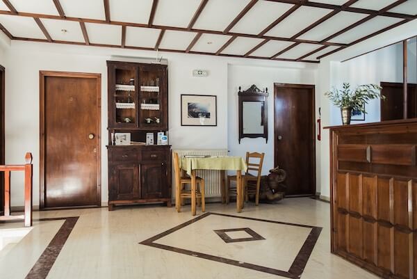 Der Rezeption von Pension Ermioni